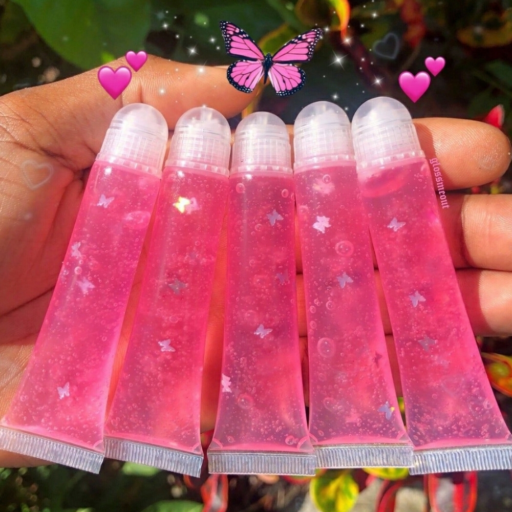 Strawberry lip gloss